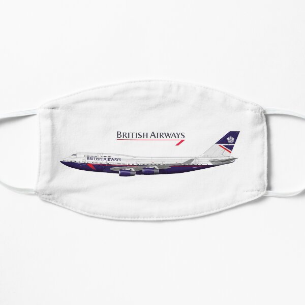 British Airways Boeing 747 'Landor' Flat Mask