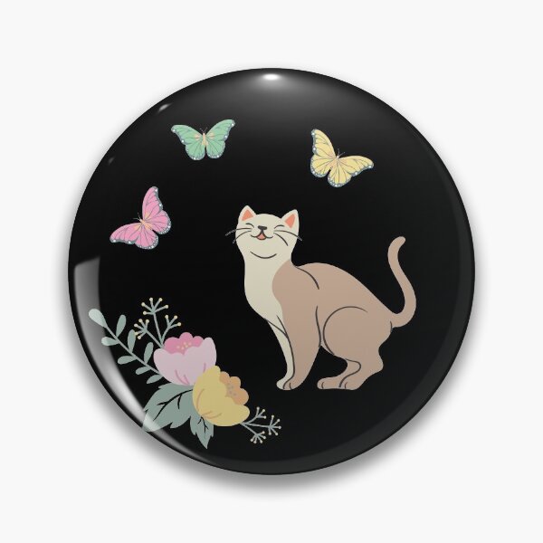 Item preview, Why are you looking at my cat  - Butterfly set designed and sold by BohoMoon.