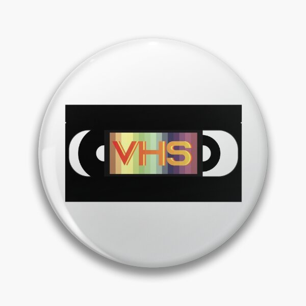 Item preview, VHS Retro 80's/90's - Faded Rainbow Text Label designed and sold by rule-shop.