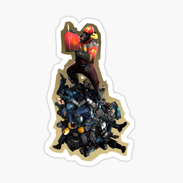 The Gas Praiser (Black Background No Text Sticker for