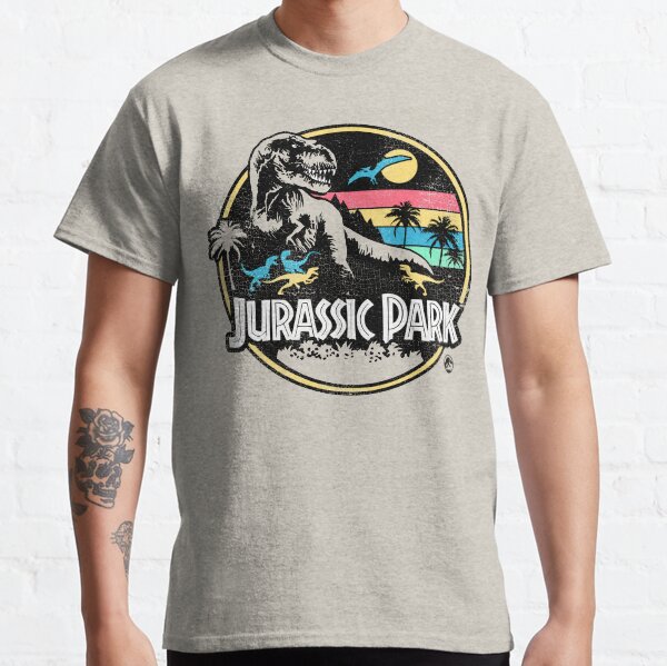 Item preview, Jurassic Park Retro Distressed Portrait designed and sold by FifthSun.
