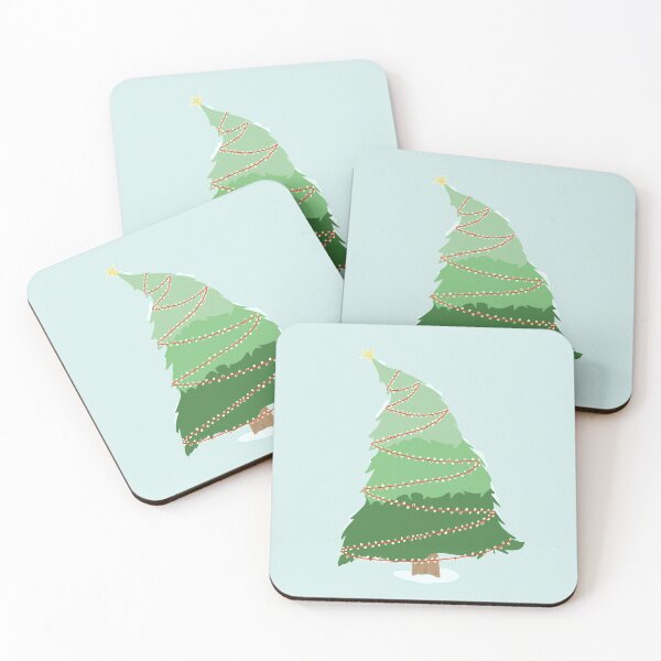 Item preview, Holiday Tree With Lights designed and sold by Bee and Rose Doodles.