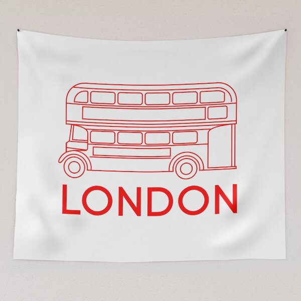 Item preview, London Bus designed and sold by The Japanese Sticker Shop.