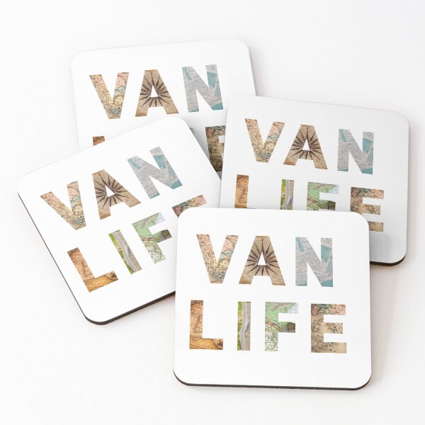 Item preview, VAN LIFE ROAD MAPS designed and sold by VanLoving.