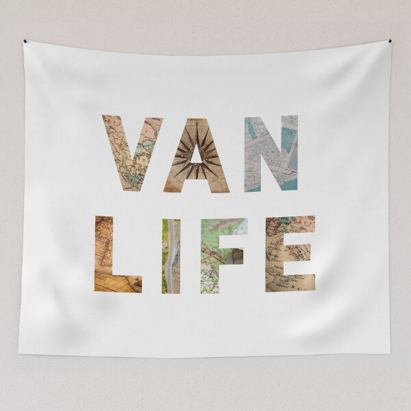 Item preview, VAN LIFE ROAD MAPS designed and sold by VanLoving.