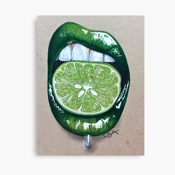 Item preview, Lime lips designed and sold by Isabella Obradovich.