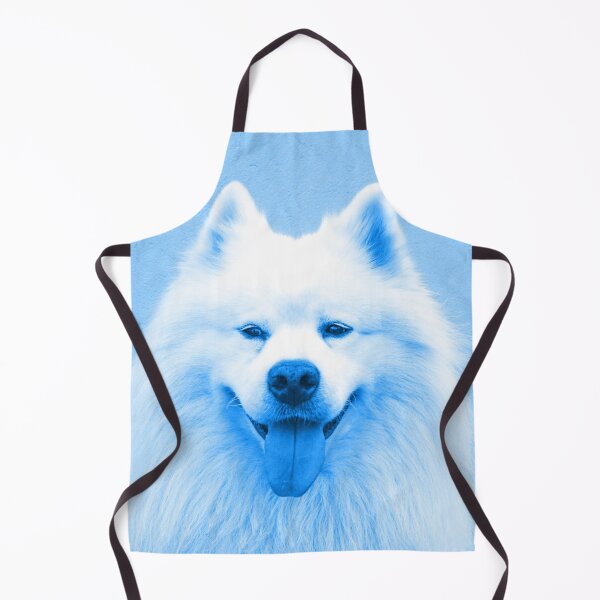 Item preview, Samoyed Staring in Blue designed and sold by wingstar.