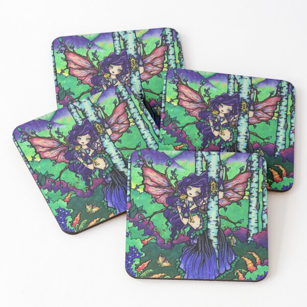 Item preview, Woodland Fairy in Nature Scene Fantasy Art by Hannah Lynn designed and sold by hannahlynnart.