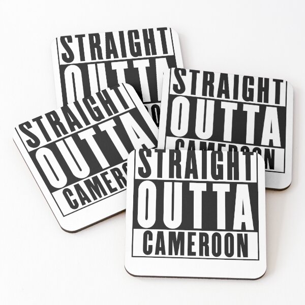 Item preview, Straight Outta Cameroon designed and sold by RandomStuffShop.