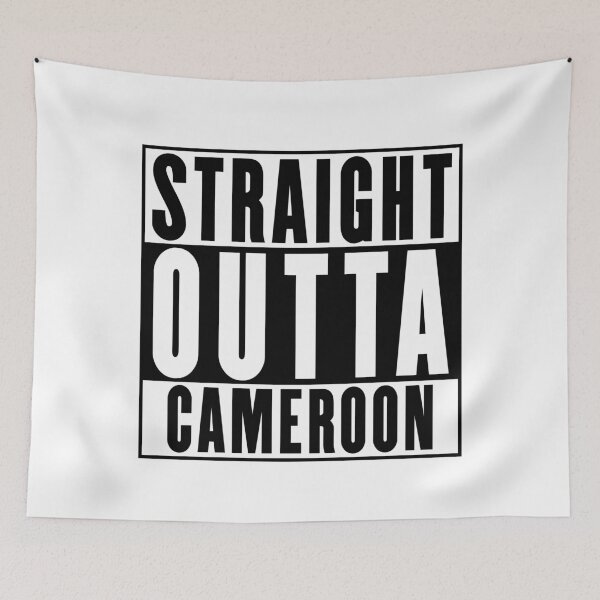 Item preview, Straight Outta Cameroon designed and sold by RandomStuffShop.