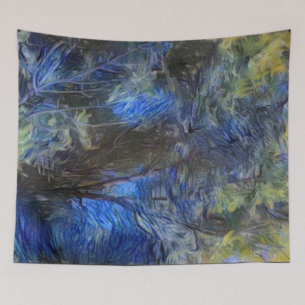 Item preview, Vincent's Forest - in the style of Van Gogh designed and sold by ittybittyowl.