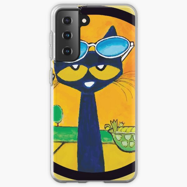 Pete the cat chiling Samsung Galaxy Soft Case