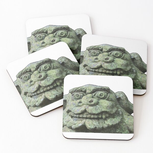 Item preview, Komainu, protector of the shrine (White version) designed and sold by Karolien Kenis.