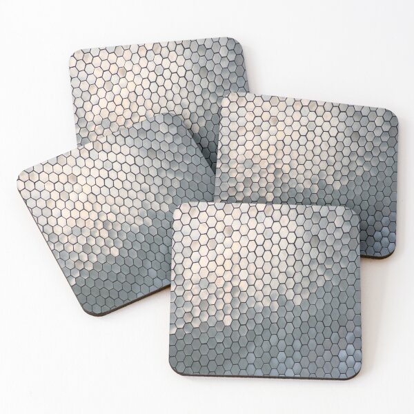 Item preview, Hexagon World - Silver 2 designed and sold by Fit & Fun  Gallery.