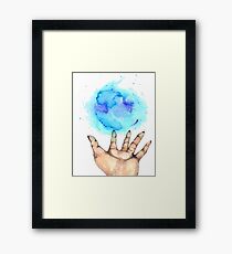 Galaxy Orb Framed Print