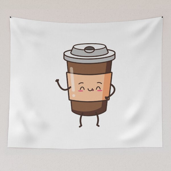 Item preview, Cute Adorable Coffe!- Kawaii Coffee designed and sold by sweetpeanut.