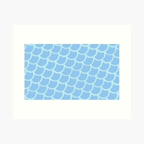 Tarpon Scale, Fish scale pattern Art Print for Sale by