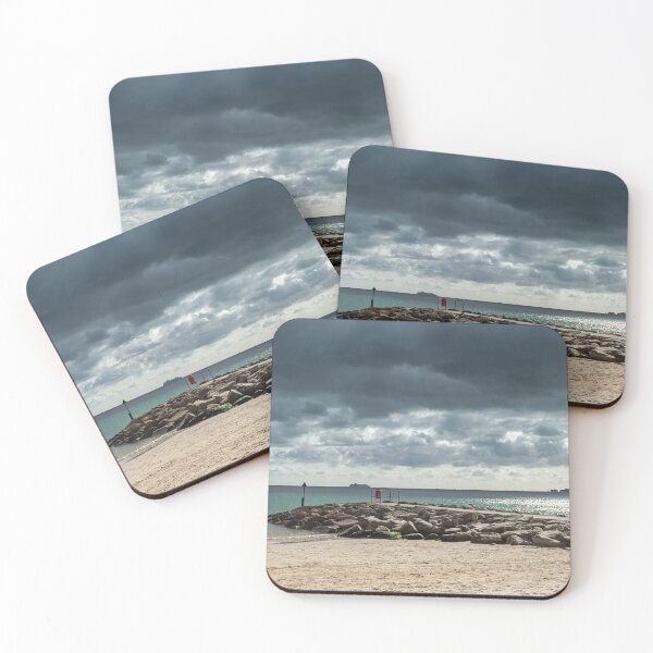 Item preview, A moody Sandbanks beach designed and sold by Dannyhowe81.