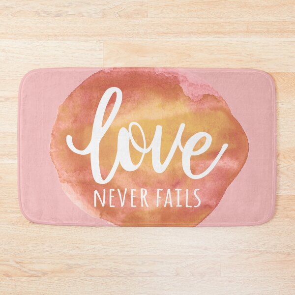 Item preview, Watercolor Love Never Fails - Rose designed and sold by amazingjoy.