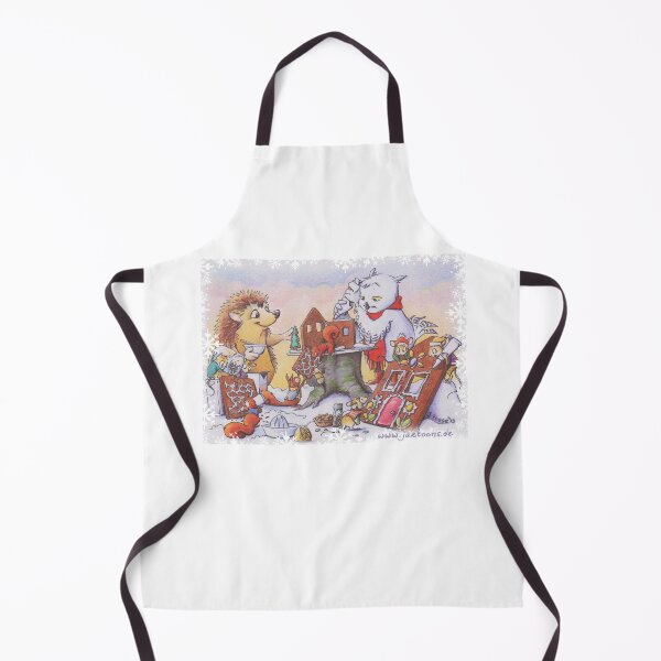 Woodland Gingerbread Apron