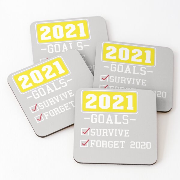 Item preview, 2021 Goals New Years Check List Resolution Goodbye 2020 designed and sold by GINIART.