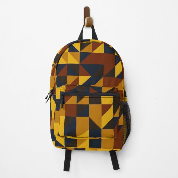 Item preview, Yellow and Brown Tiles and Triangles designed and sold by beocca.