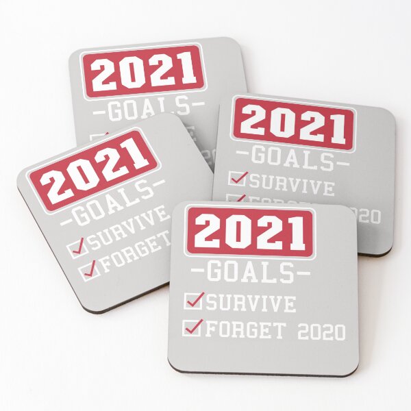 Item preview, 2021 Goals New Years Check List Resolution Goodbye 2020 designed and sold by GINIART.