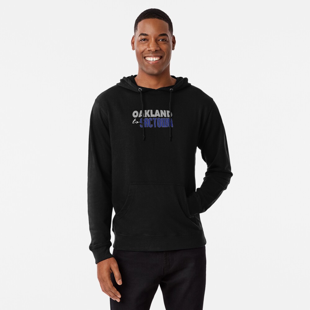 Oakland to Sactown Pullover Hoodie for Sale by themarvdesigns