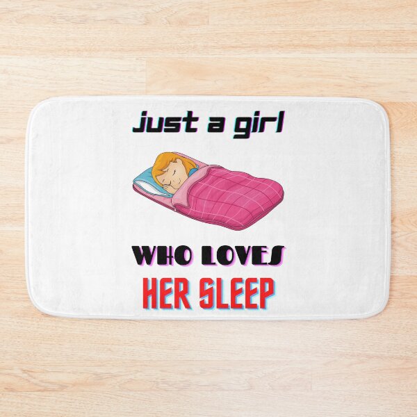 Item preview, Just A Girl Who Loves Her Sleep Gifts for Girls designed and sold by Aesthynova.