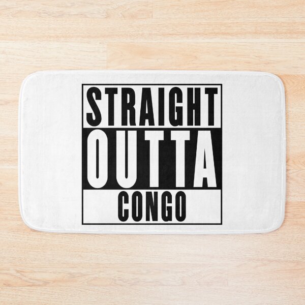 Item preview, Straight Outta Congo designed and sold by RandomStuffShop.