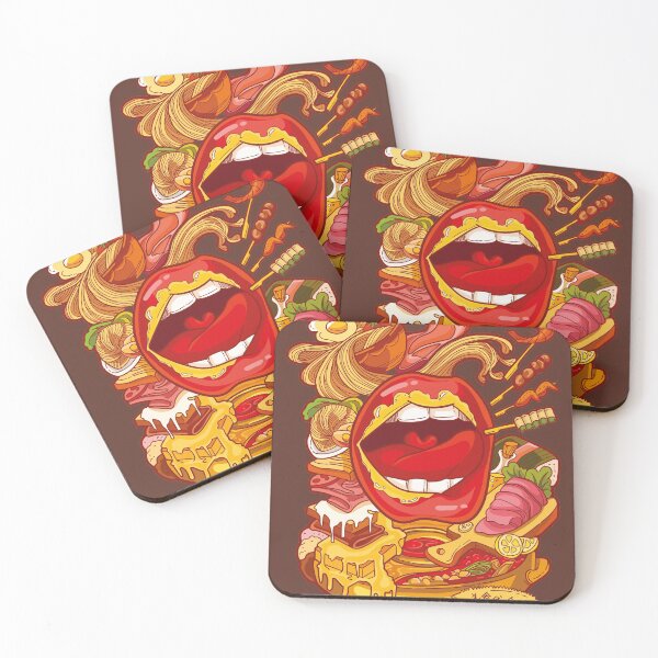 Item preview, I Love Eating Japanese Food designed and sold by catchyyart.