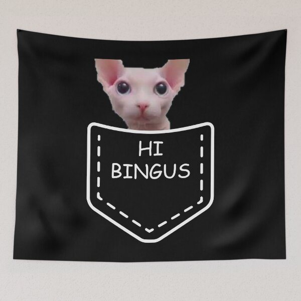 Item preview, hi bingus pocket designed and sold by Ashi17.
