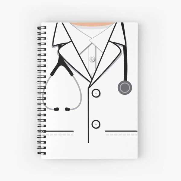 Cuaderno de espiral «Su camisa médica» de doctorapparel | Redbubble