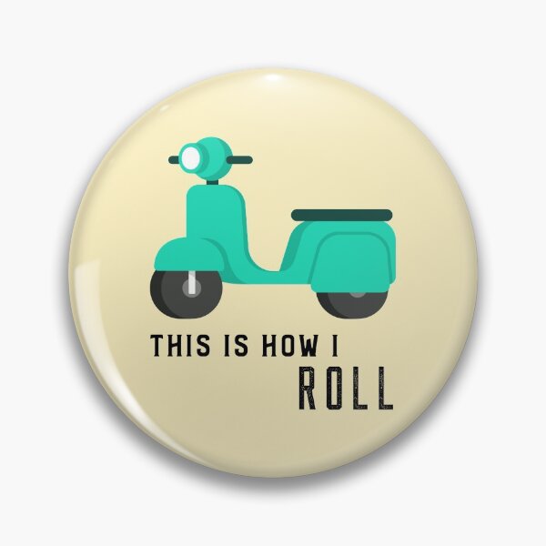 Item preview, This is How I Roll - Motorcyclist designed and sold by ManiaTeec.