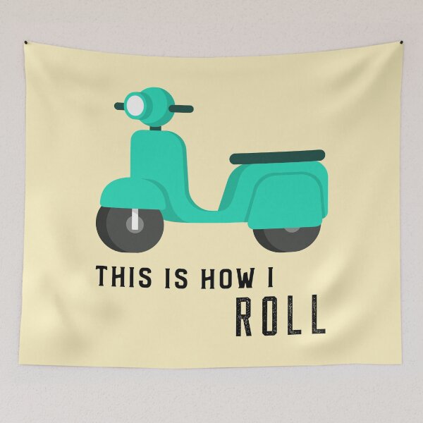 Item preview, This is How I Roll - Motorcyclist designed and sold by ManiaTeec.