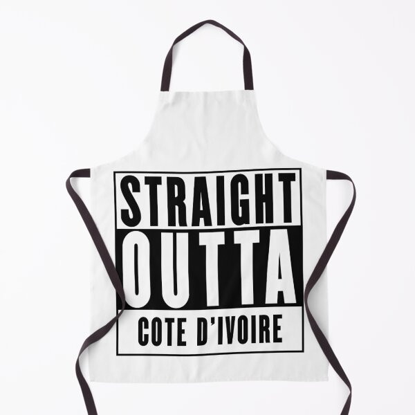 Item preview, Straight Outta Cote d'Ivoire designed and sold by RandomStuffShop.