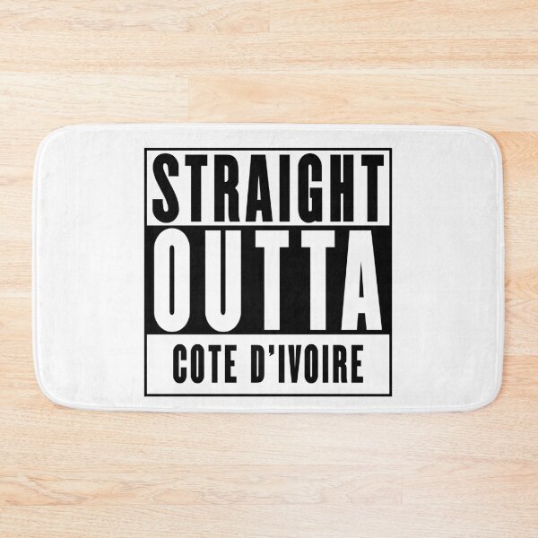 Item preview, Straight Outta Cote d'Ivoire designed and sold by RandomStuffShop.