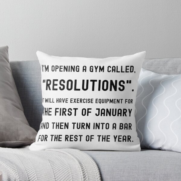 Item preview, New Year's Resolutions - Gyming Funny designed and sold by Happy-PrintZ.