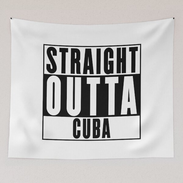 Item preview, Straight Outta Cuba designed and sold by RandomStuffShop.