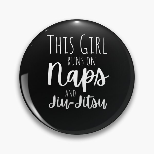 Item preview, This Girl Runs on Naps and Jiu-Jitsu designed and sold by AlexArtwork.