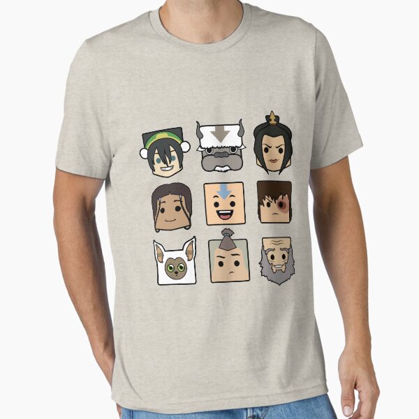 Avatar & Friends - Avatar the Last Airbender Essential T-Shirt