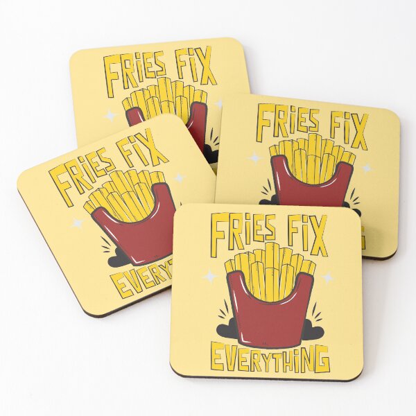 Item preview, Fries fix everything designed and sold by notasimp.