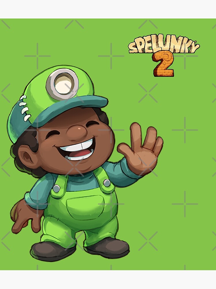 Classic Guy - Spelunky 2 Poster for Sale by remembermekid