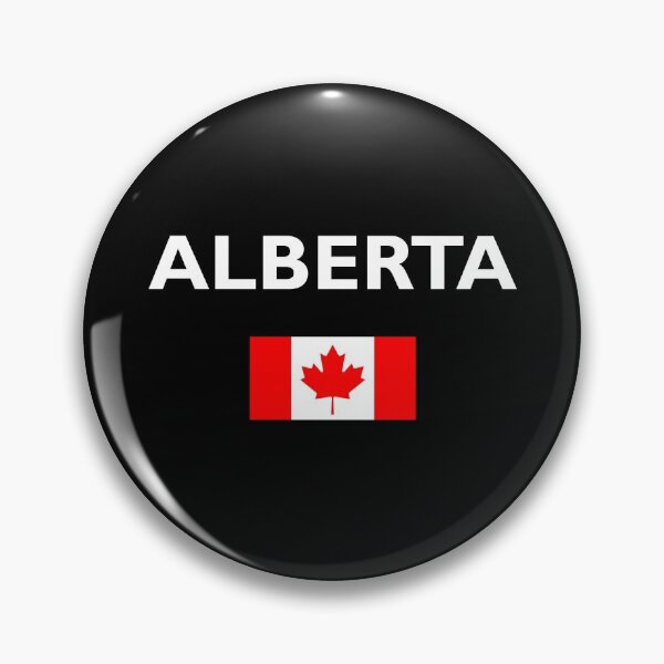 Item preview, Alberta Canada Canadian Flag Dark Color designed and sold by TinyStarCanada.