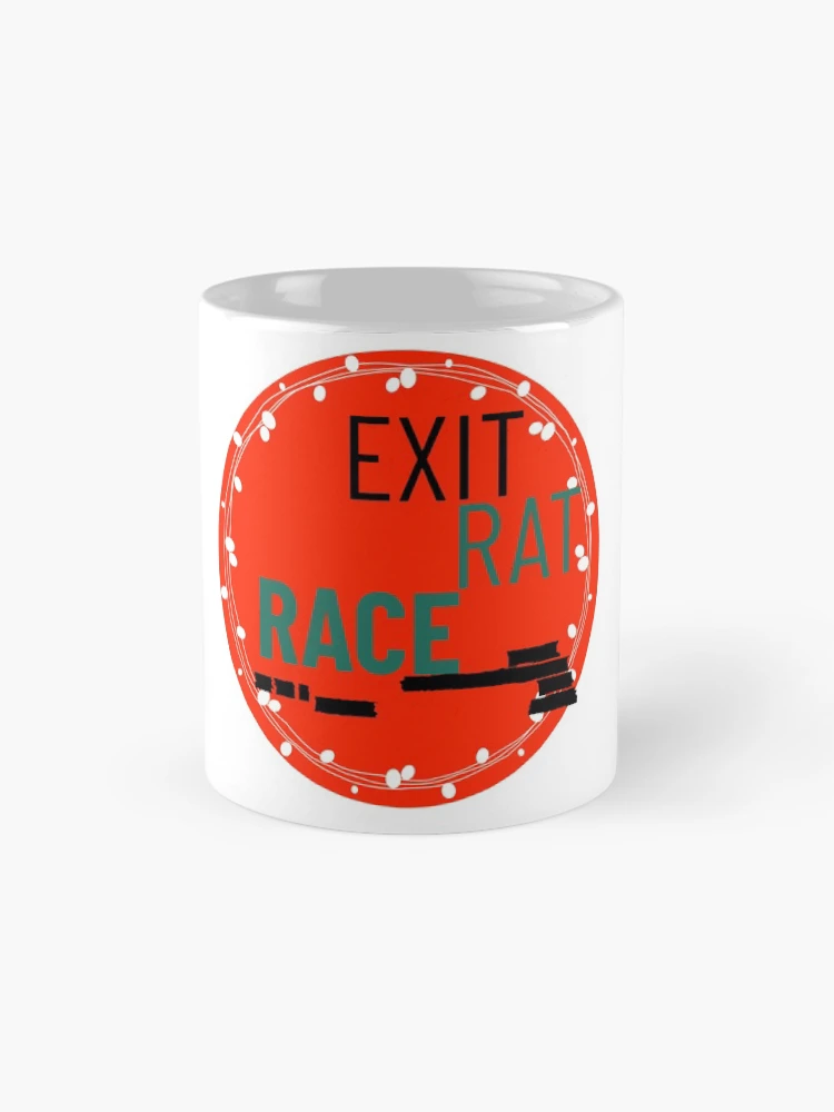 Thumbnail 4 of 6, Coffee Mug, EXIT RAT RACE designed and sold by bb-tees-by-mlee.