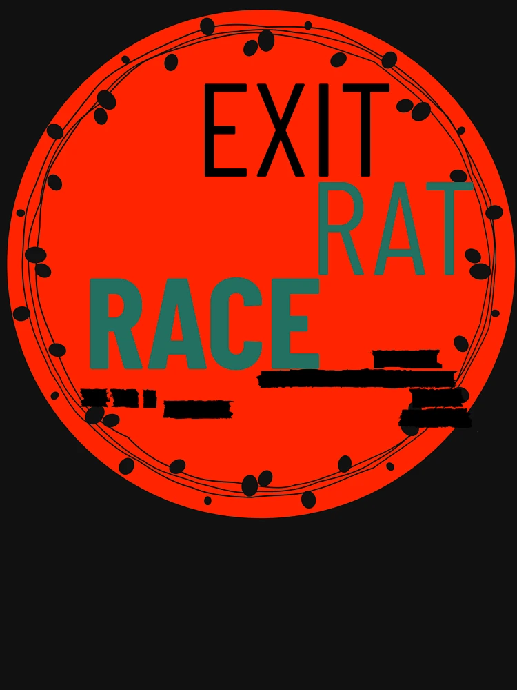 Thumbnail 6 of 6, Premium Oversized Hoodie, EXIT RAT RACE designed and sold by bb-tees-by-mlee.