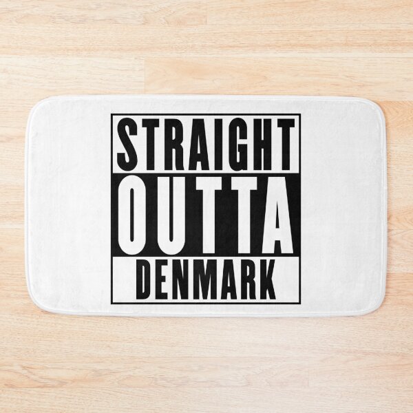 Item preview, Straight Outta Denmark designed and sold by RandomStuffShop.