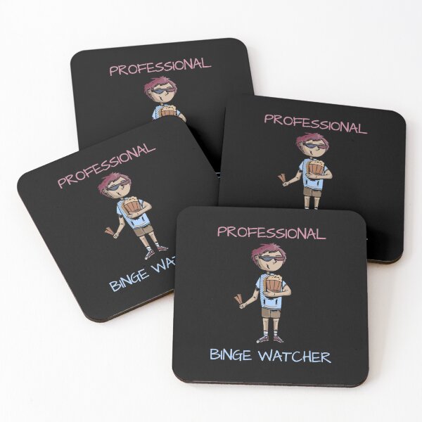Item preview, Professional Binge Watcher designed and sold by sketchypages.