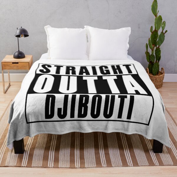 Item preview, Straight Outta Djibouti designed and sold by RandomStuffShop.