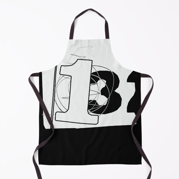Item preview, Bold Graphic Number 13 designed and sold by Sima Sirus.